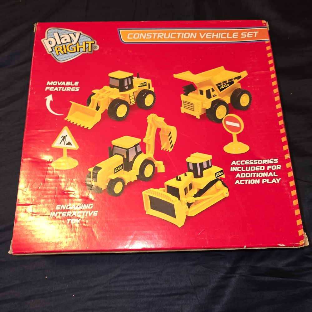 Yellow Construction Vehicle Set - Picture 2 of 2